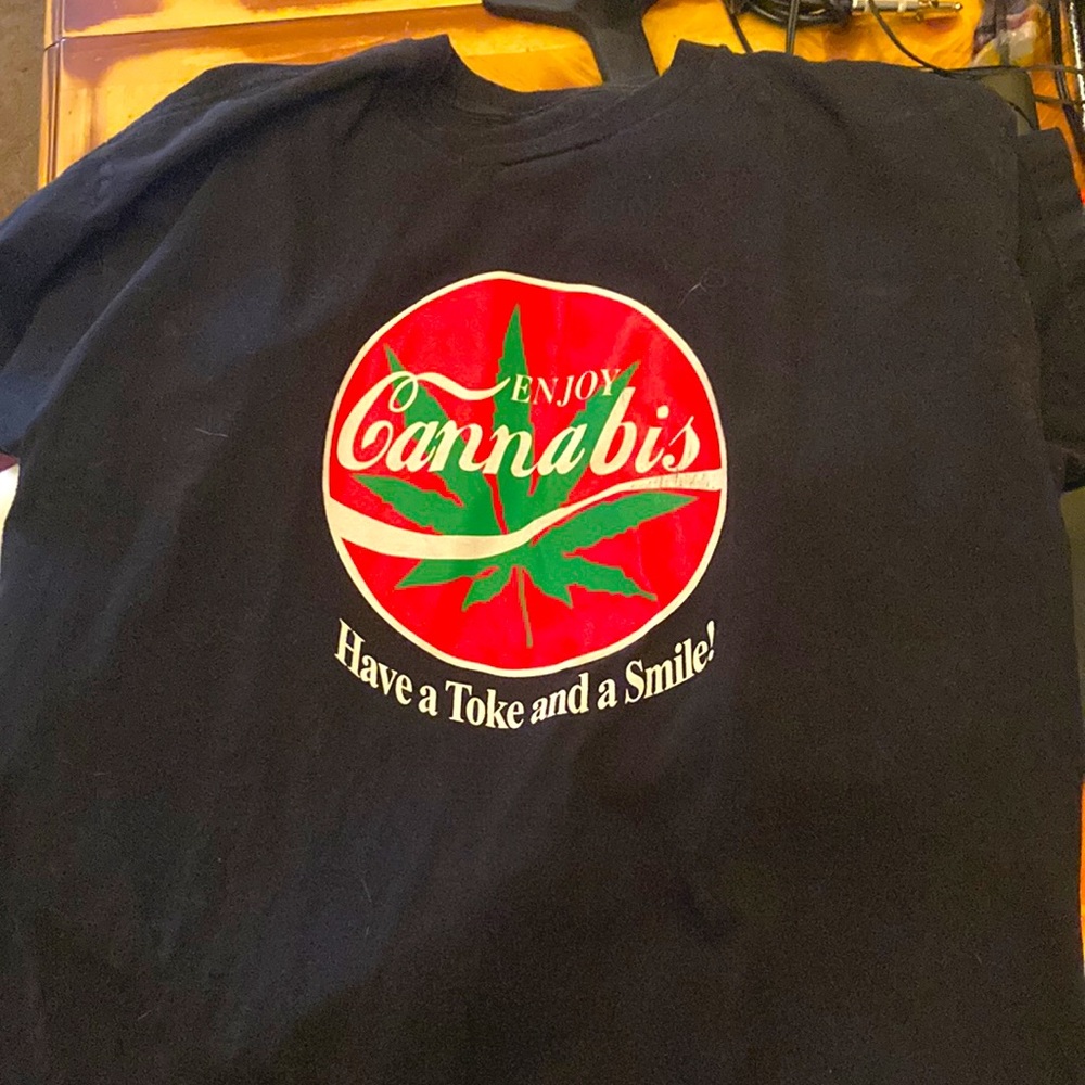 Enjoy cannabis t-shirt